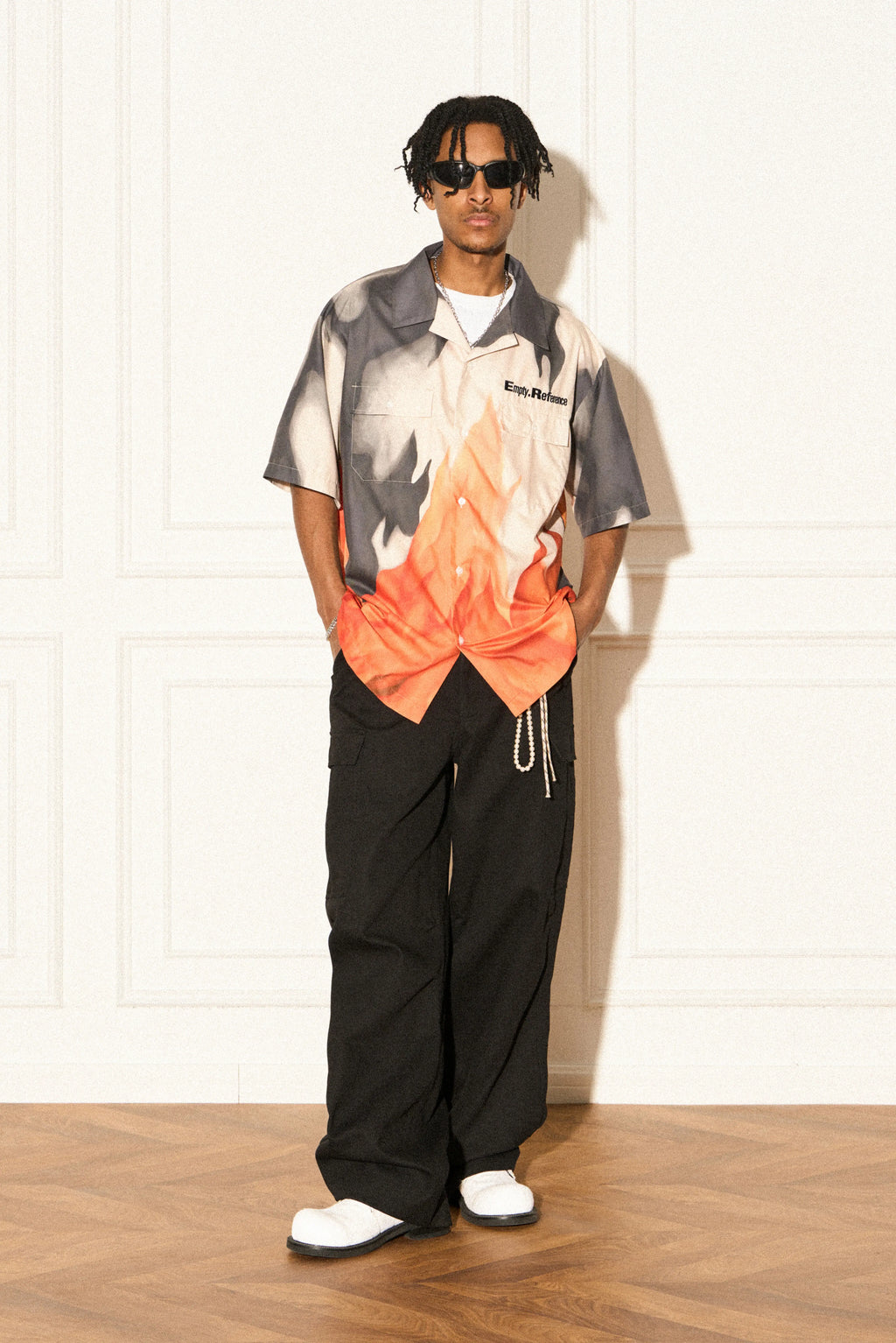 Flame Render Graphic Shirt