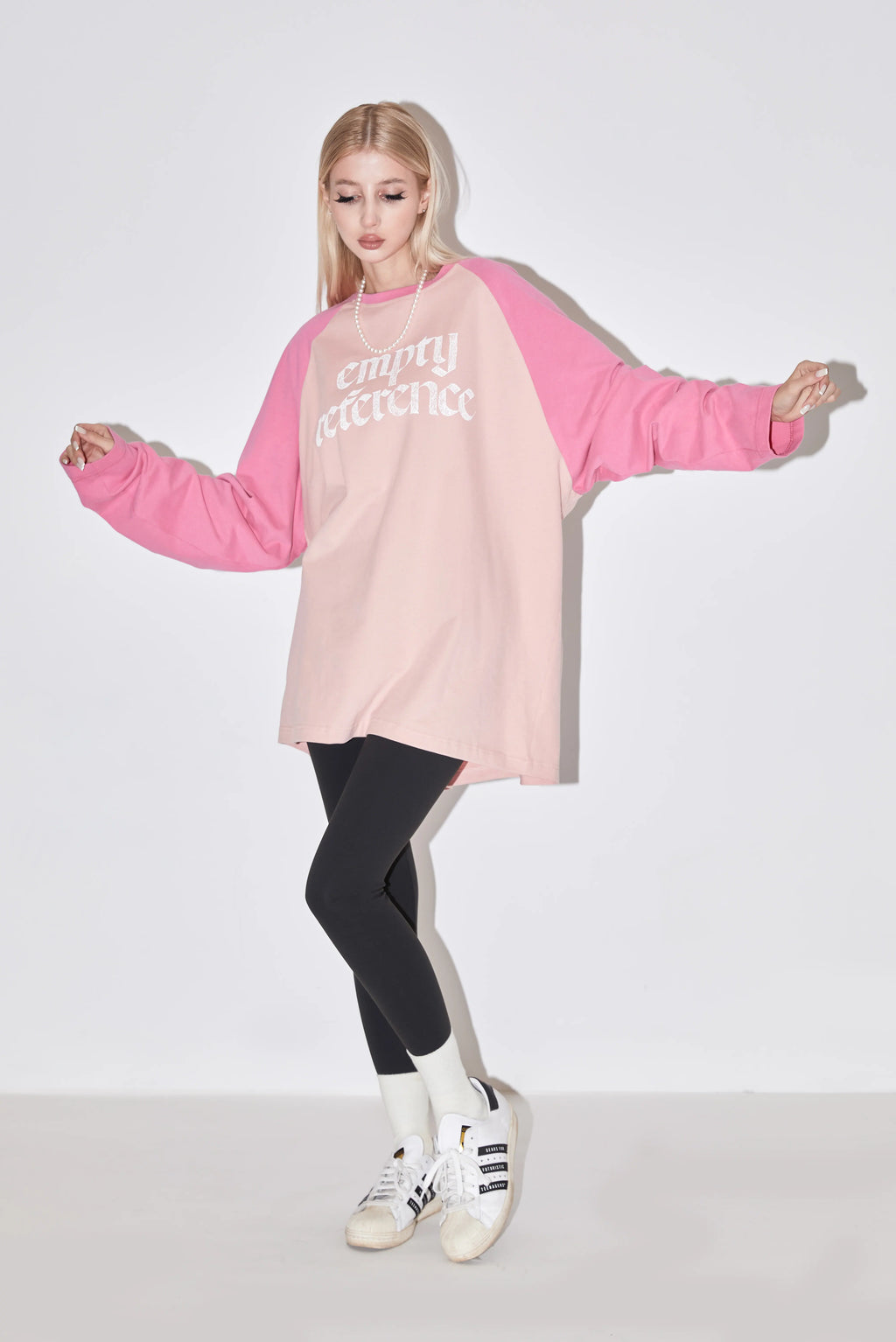Spliced Hem Graphic Tee