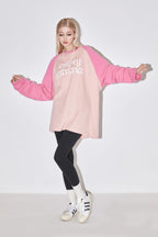 Spliced Hem Graphic Tee
