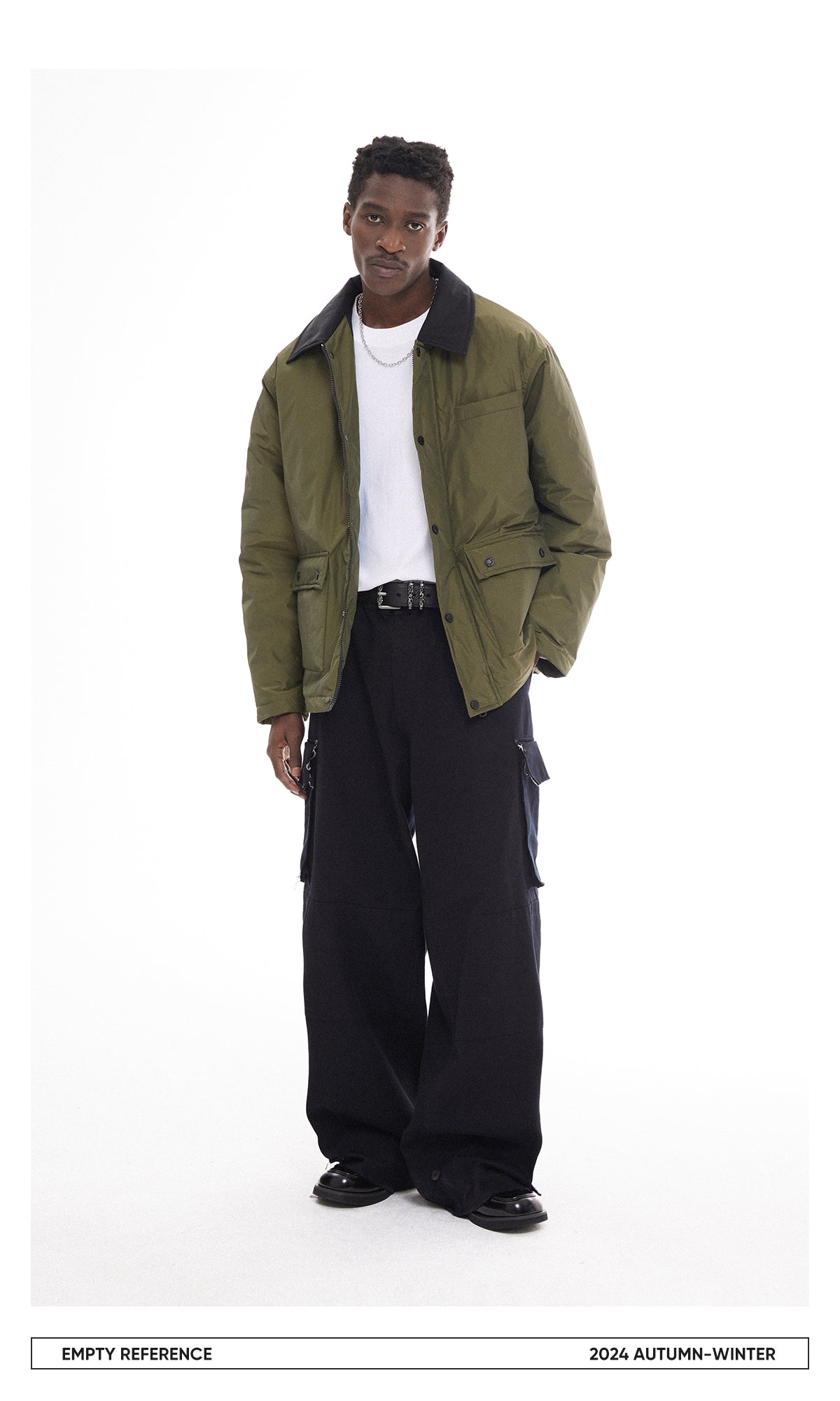 Military Cotton Splice Jacket