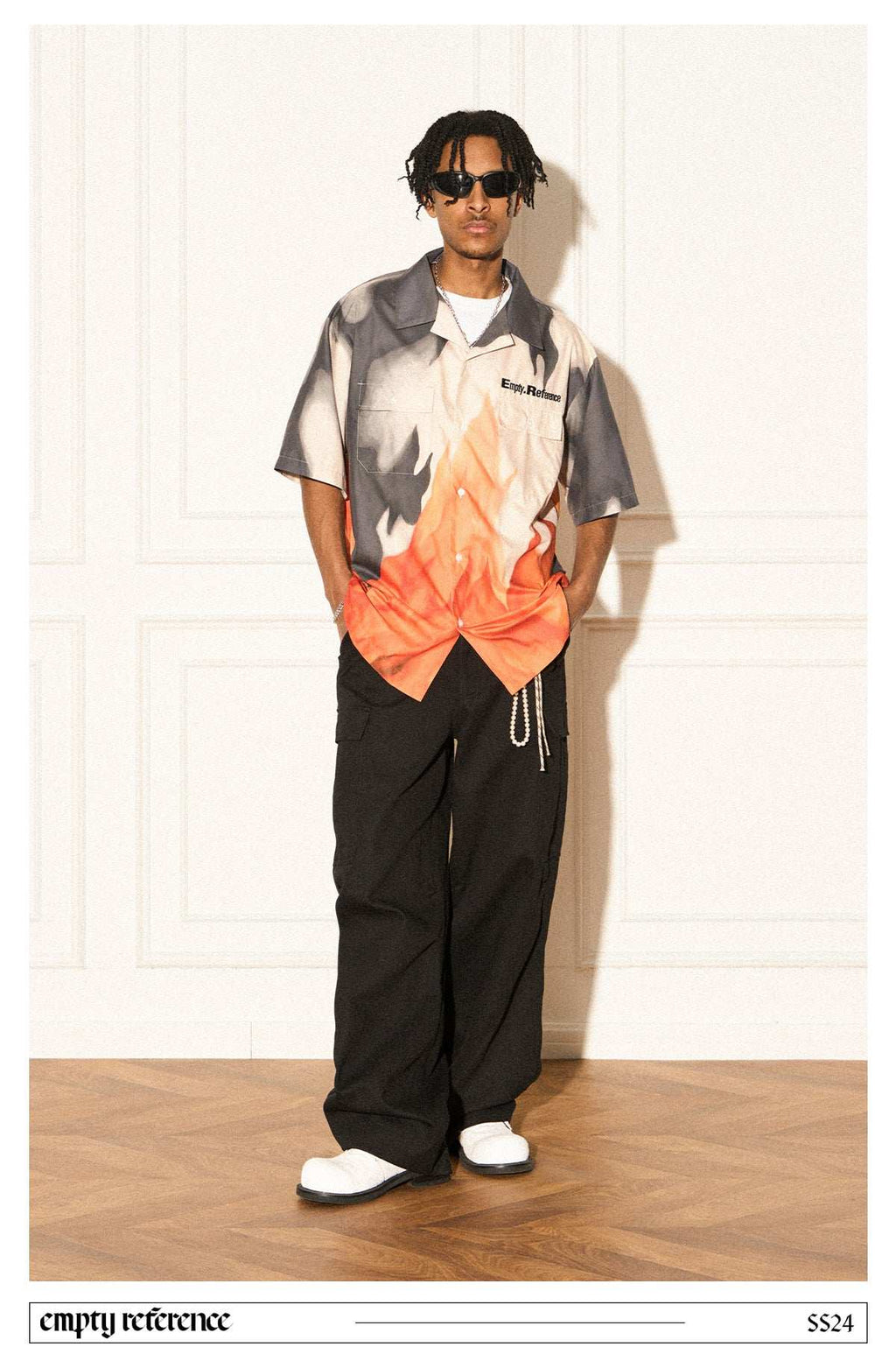 Flame Render Graphic Shirt - Empty Reference