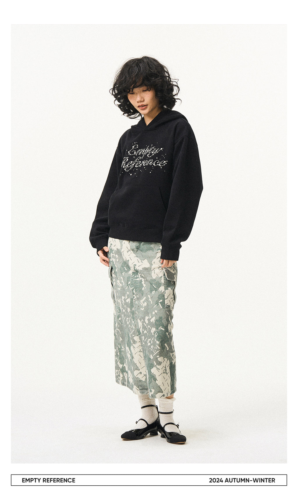 Pearl Studded Logo Sweatshirt