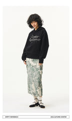 Pearl Studded Logo Sweatshirt