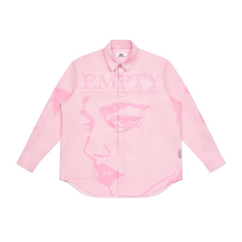Sketch Portrait Graphic Shirt - Empty Reference