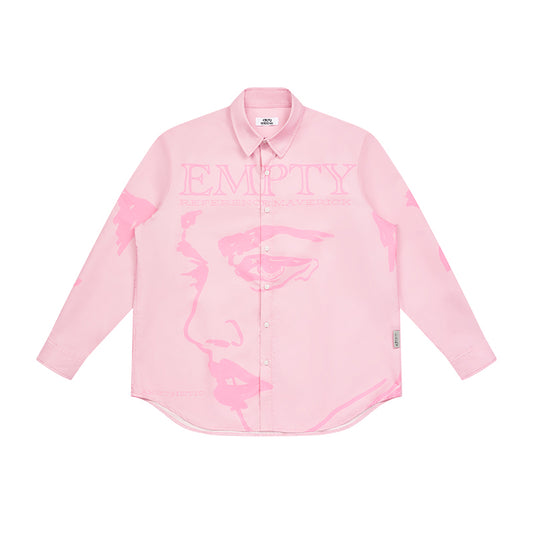 Sketch Portrait Graphic Shirt