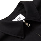 Utility Gathered Zip Jacket