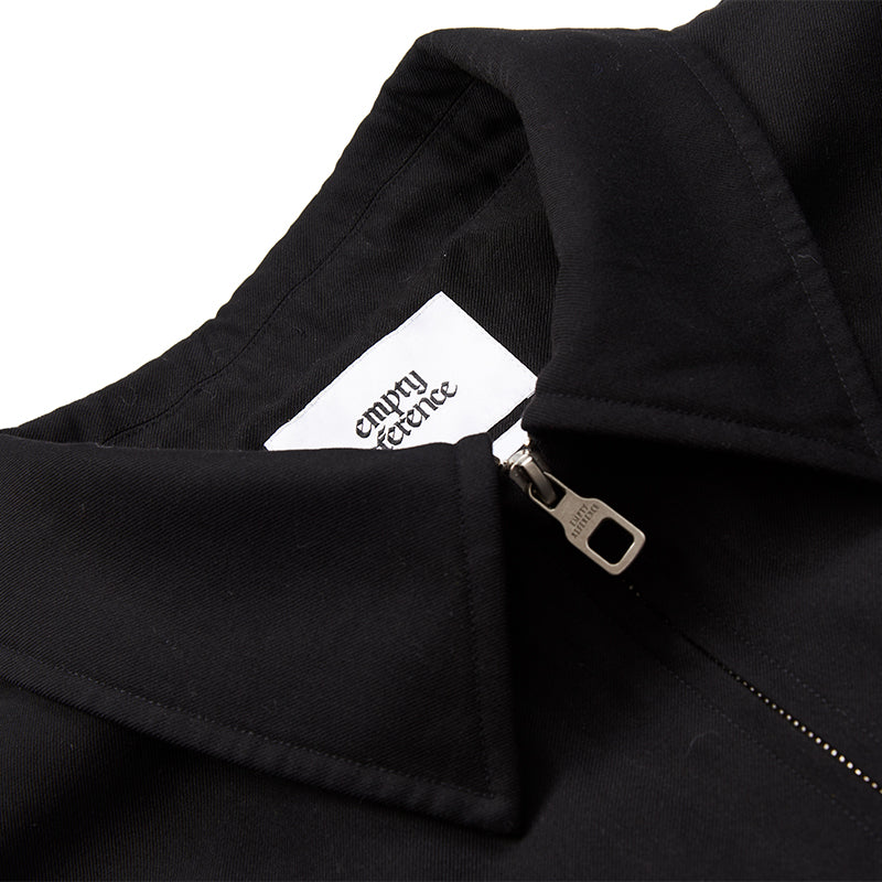 Utility Gathered Zip Jacket