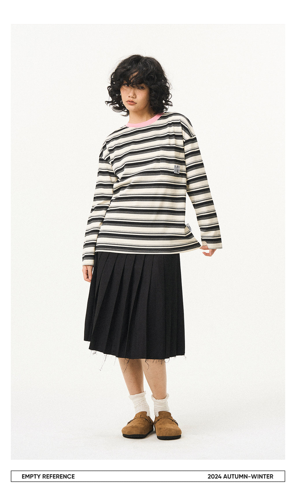 Striped Cotton Layering Shirt