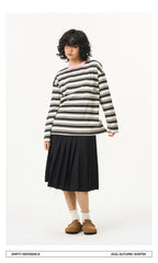 Striped Cotton Layering Shirt