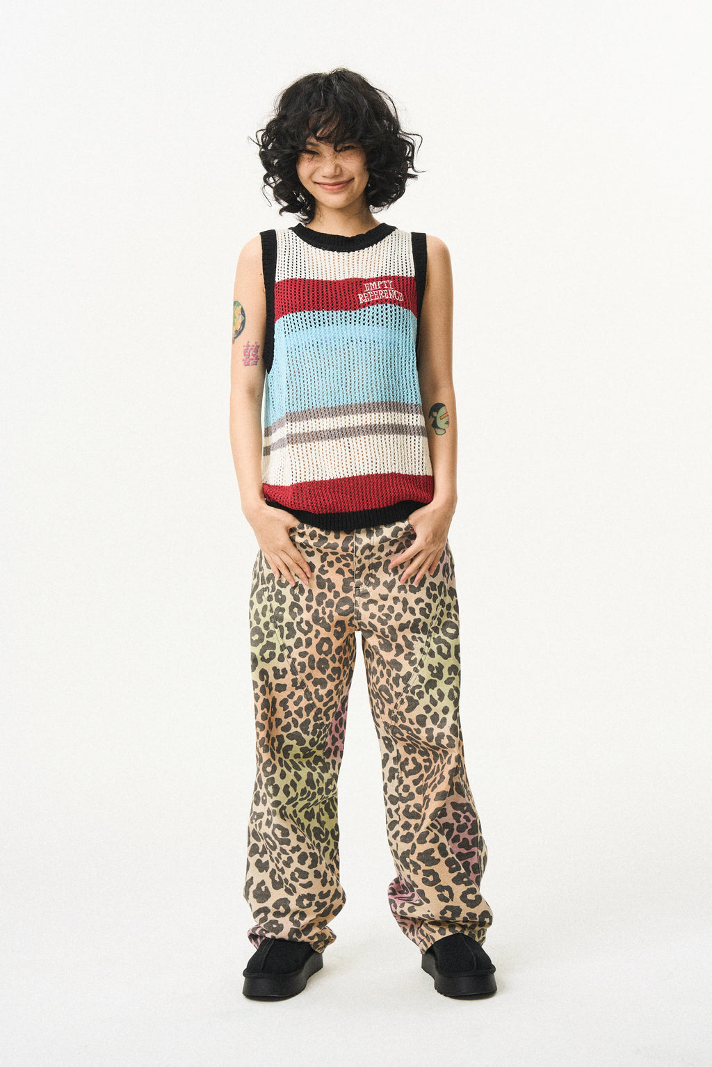 Embroidered Logo Knit Vest