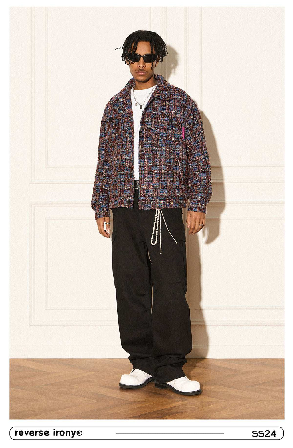 Unisex Tweed Jacket - Empty Reference