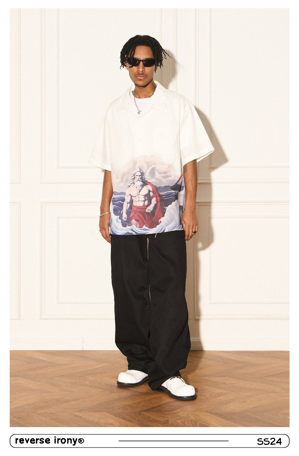 Poseidon Graphic Camp Shirt