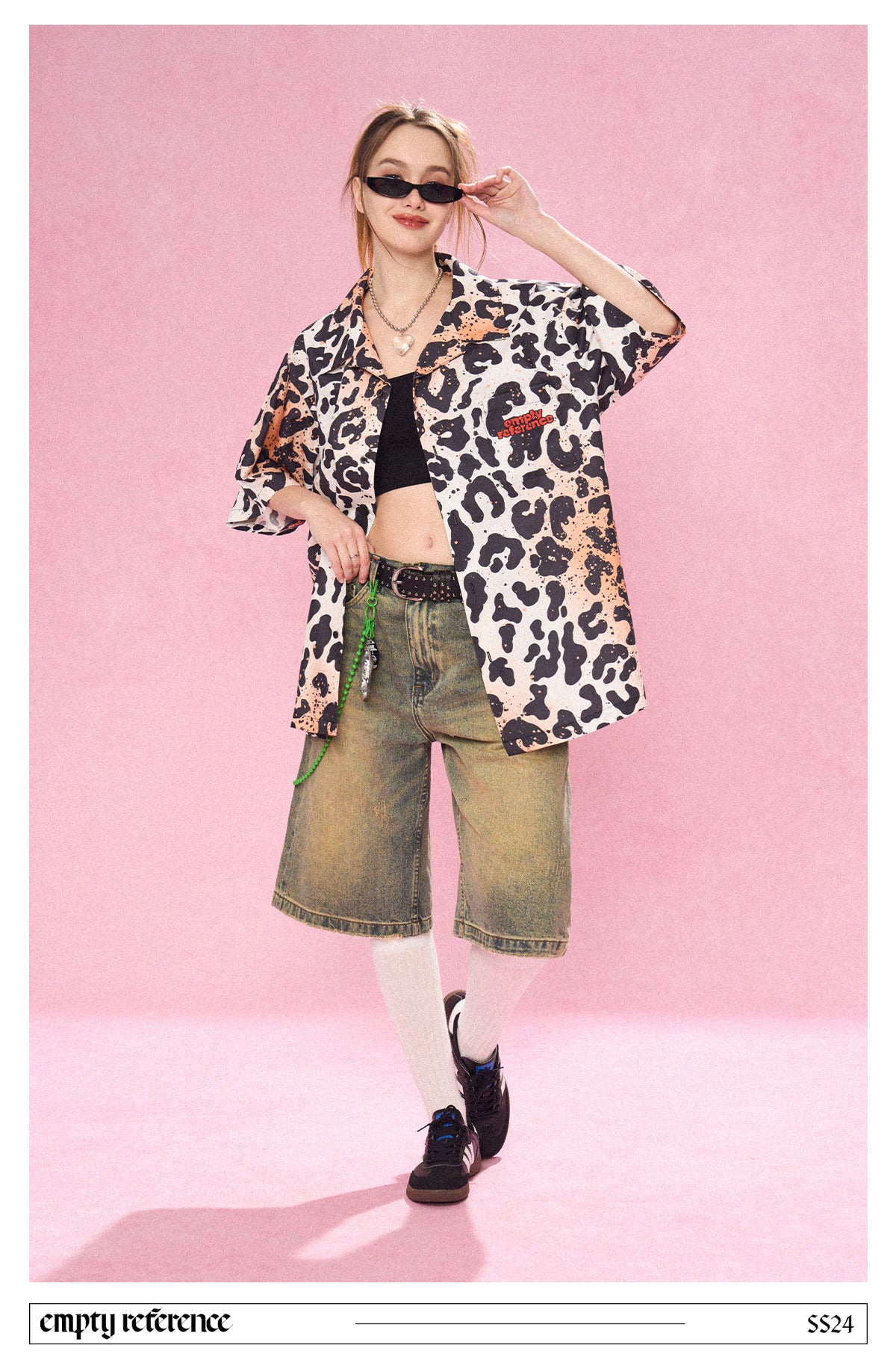 Gradient Leopard Shirt