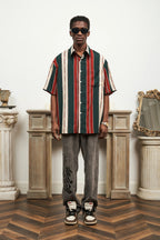 Red Green Stripe Shirt