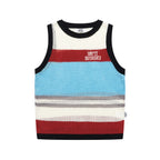 Embroidered Logo Knit Vest