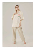Floral Cotton Graphic Shirt - Empty Reference