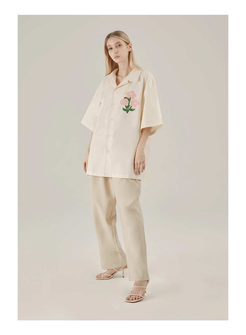 Floral Cotton Graphic Shirt - Empty Reference