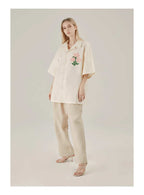 Floral Cotton Graphic Shirt - Empty Reference