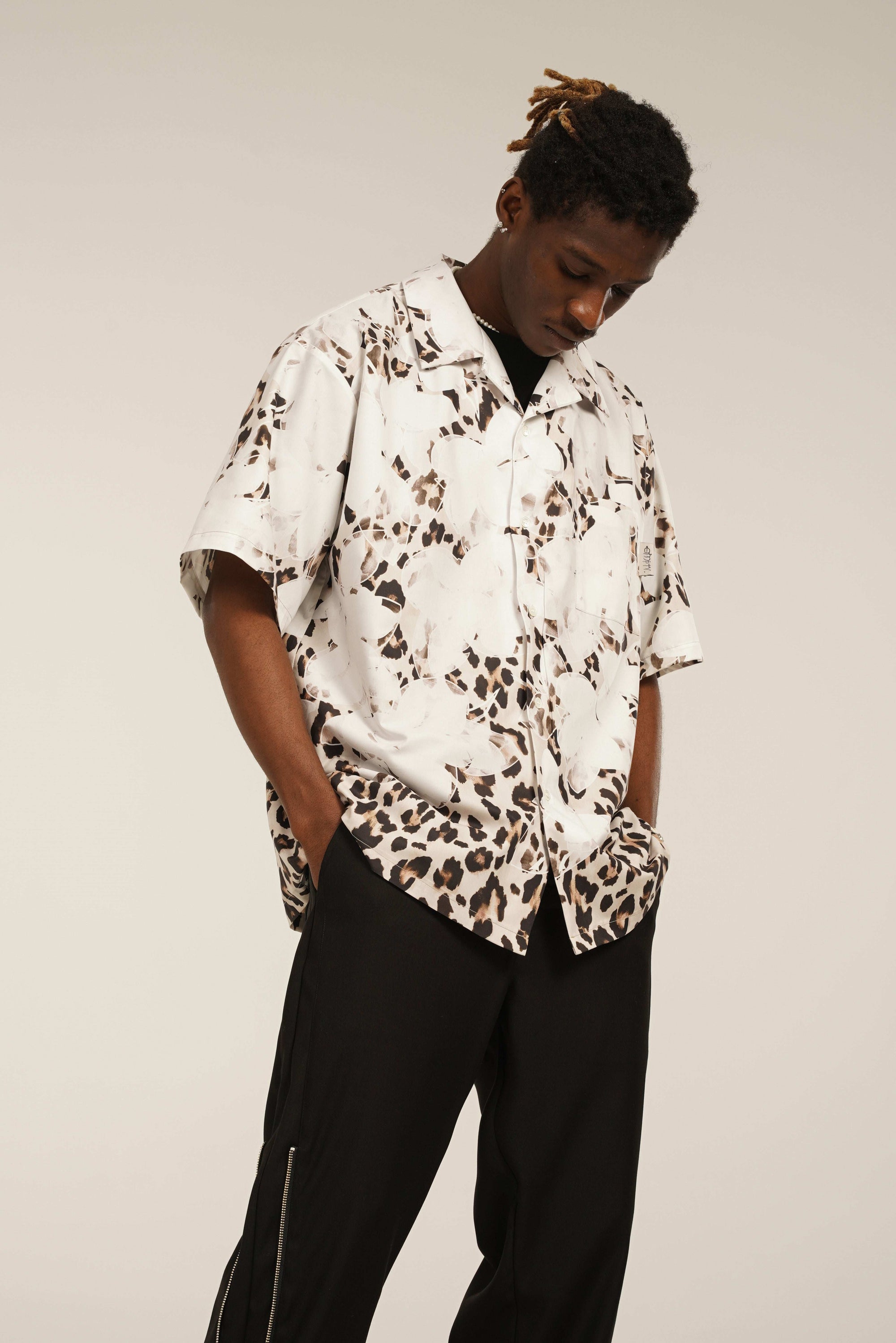 Leopard Cloud Camp Shirt - Empty Reference