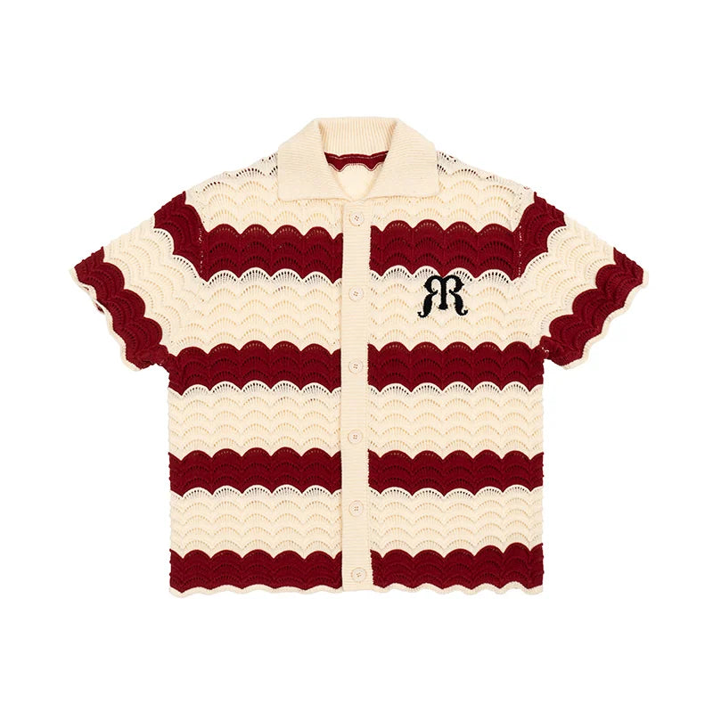 Wavy Weave Textured Shirt