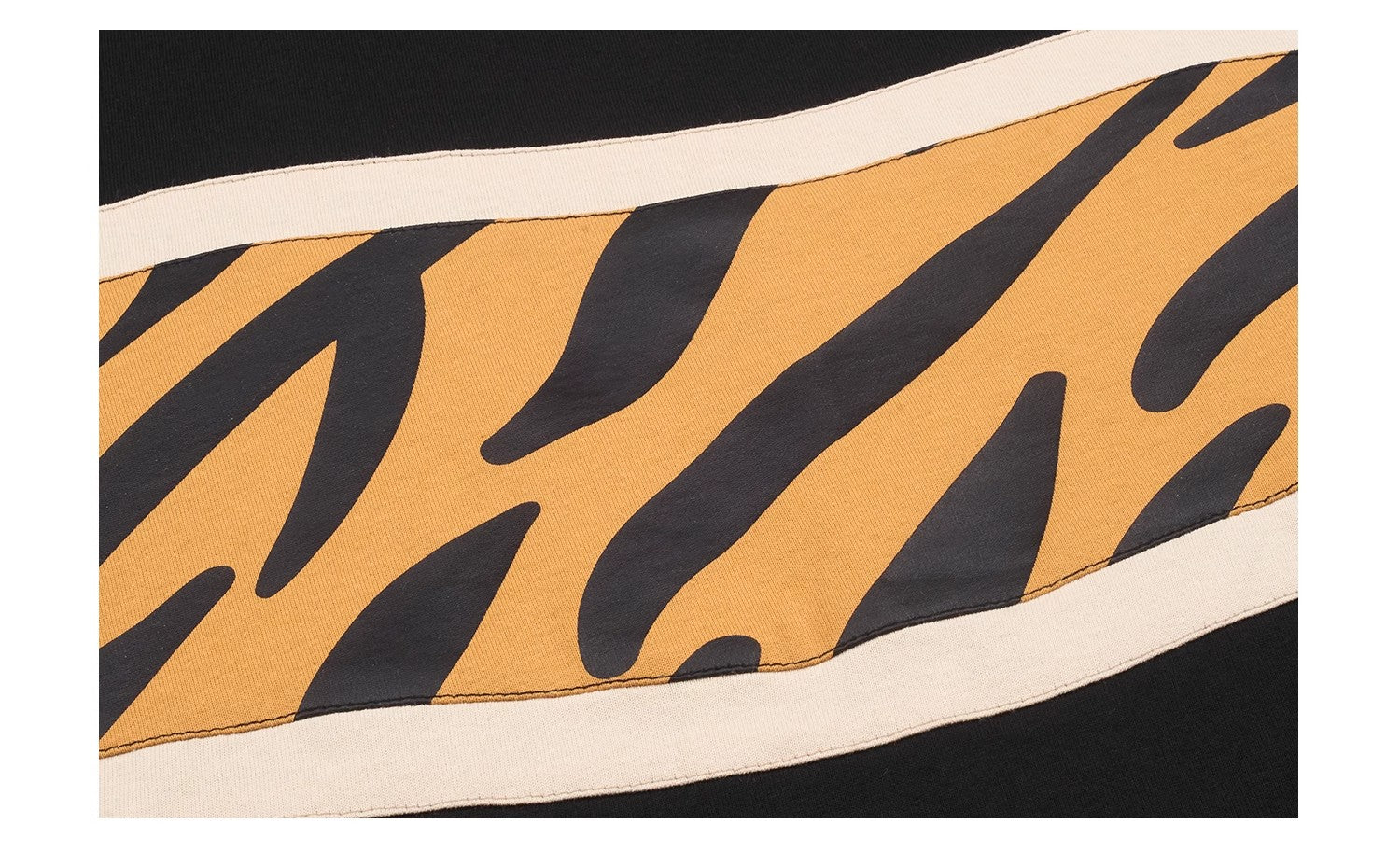 Tiger Patchwork Graphic Tee