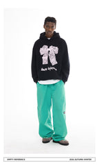 Green Embroidered Trousers