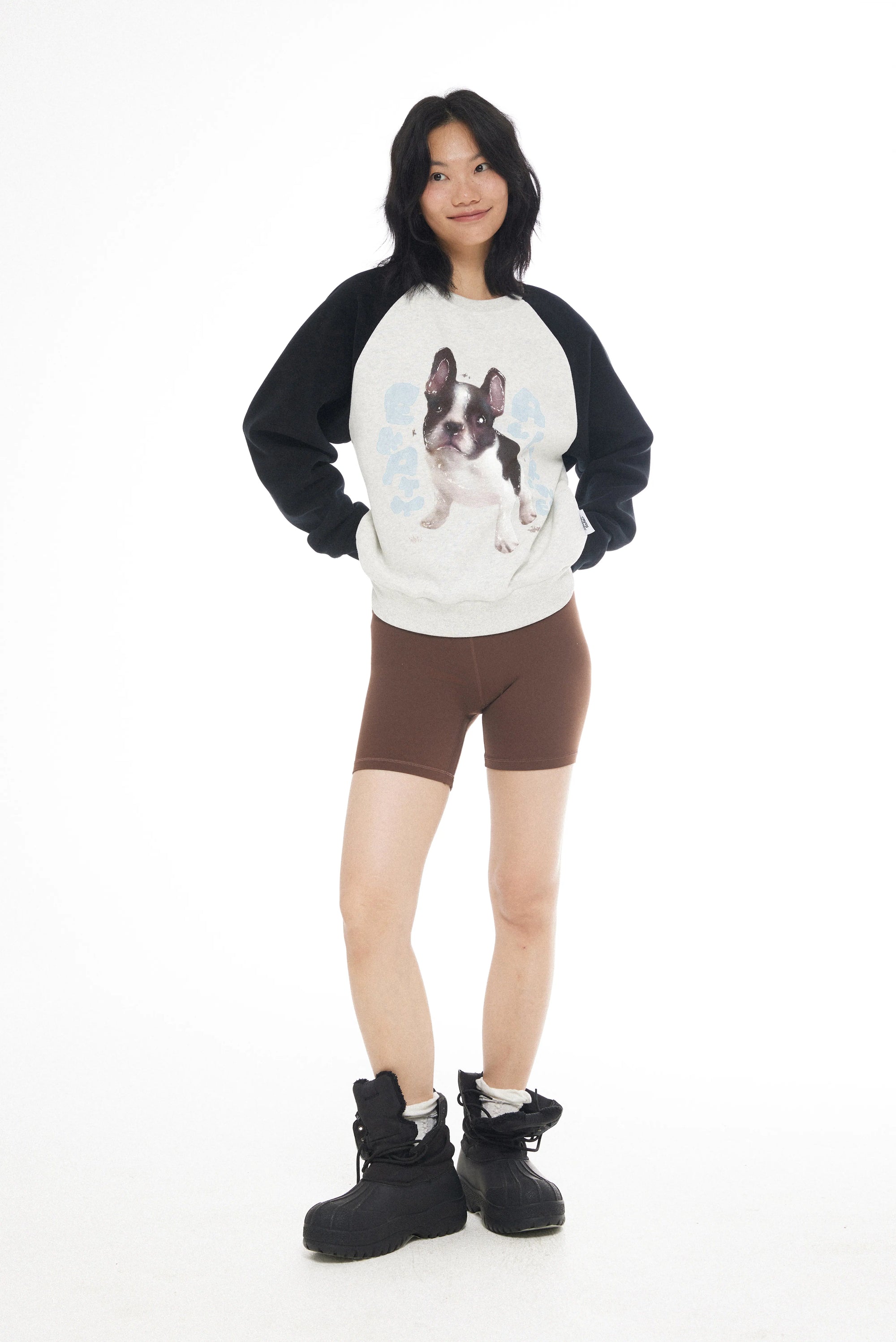 French Bulldog Graphic Sweatshirt