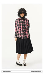 Gingham Fungi Lace Shirt