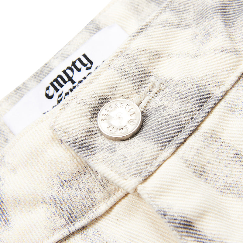 Watercolor Brush Print Pants