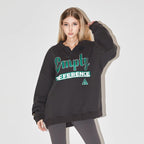 Graphic Rugby Collar Sweatshirt