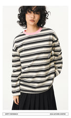 Striped Cotton Layering Shirt