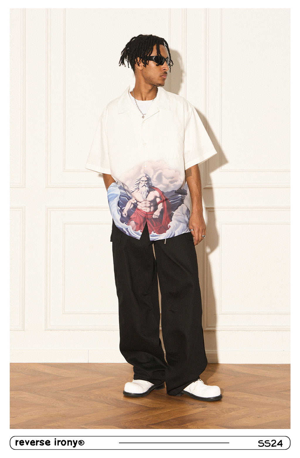Poseidon Graphic Camp Shirt