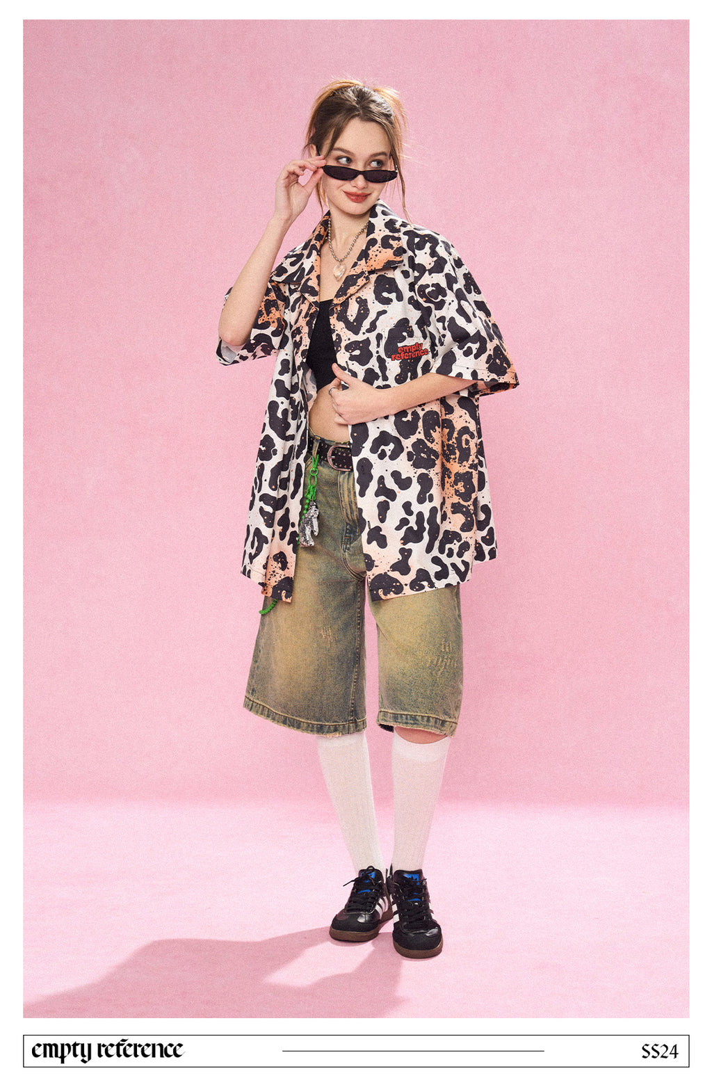 Gradient Leopard Shirt