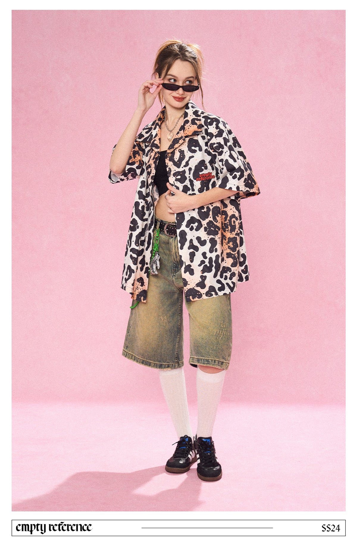 Gradient Leopard Shirt