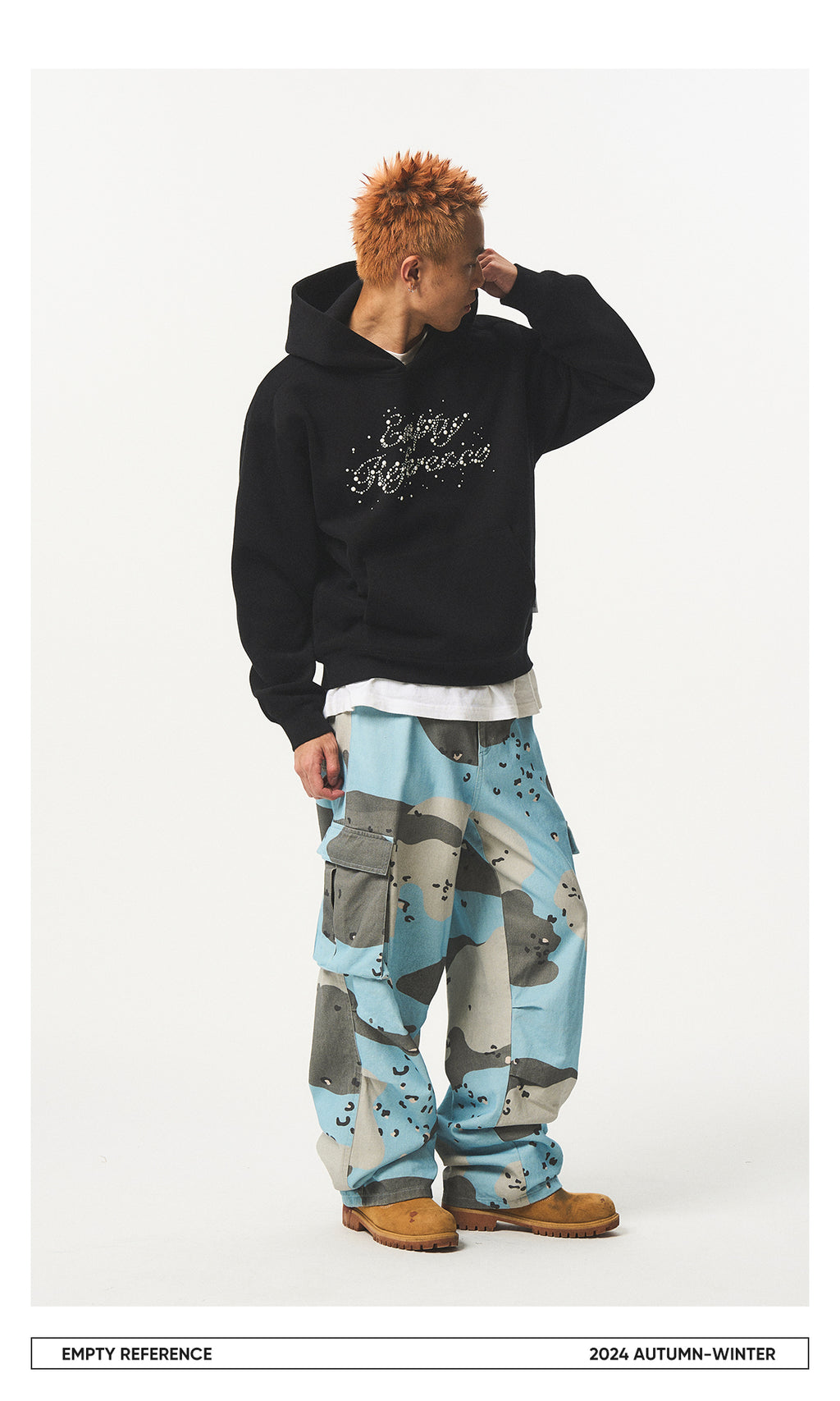 Pearl Studded Logo Sweatshirt