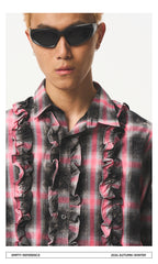 Gingham Fungi Lace Shirt