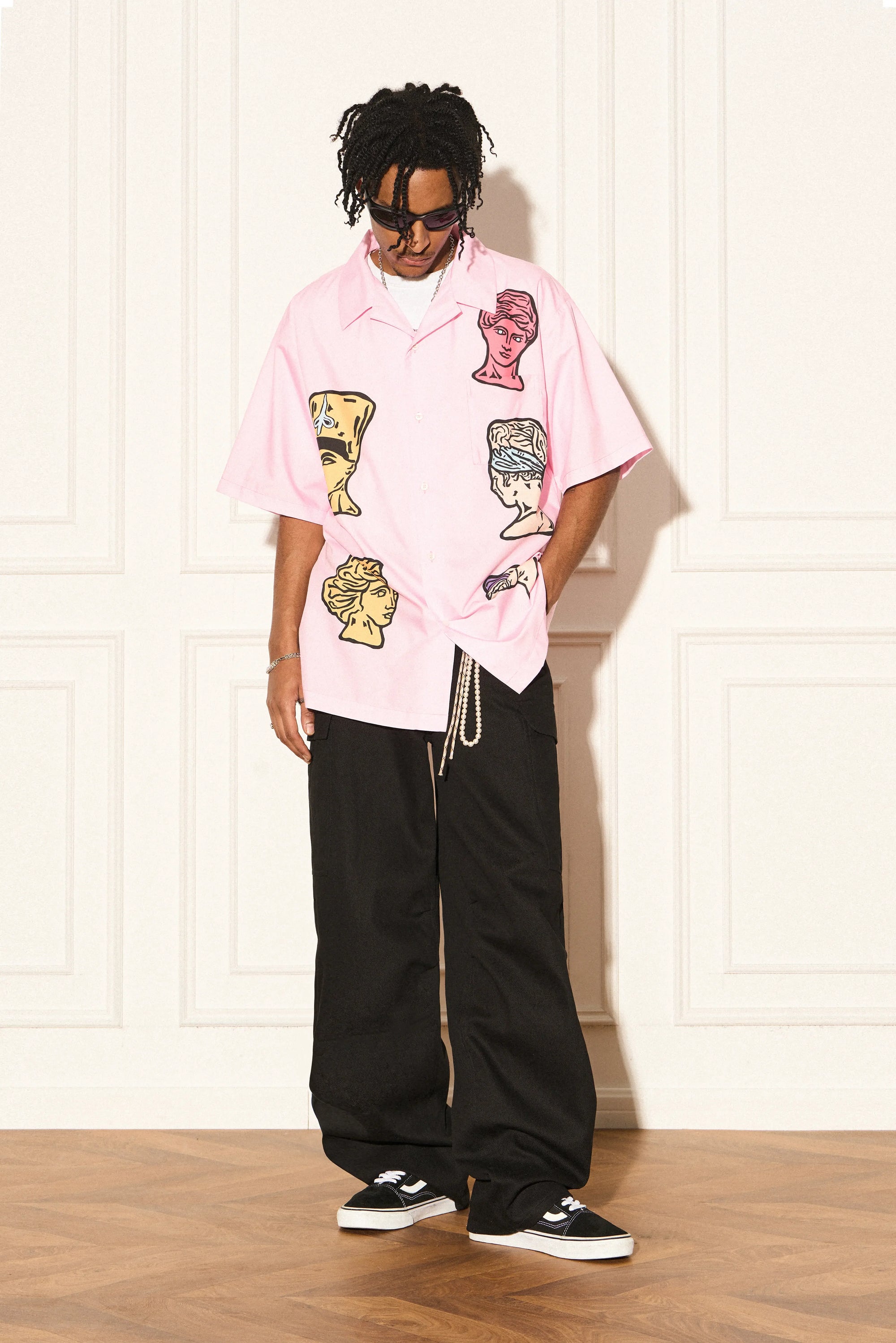 Roman Bust Graphic Shirt