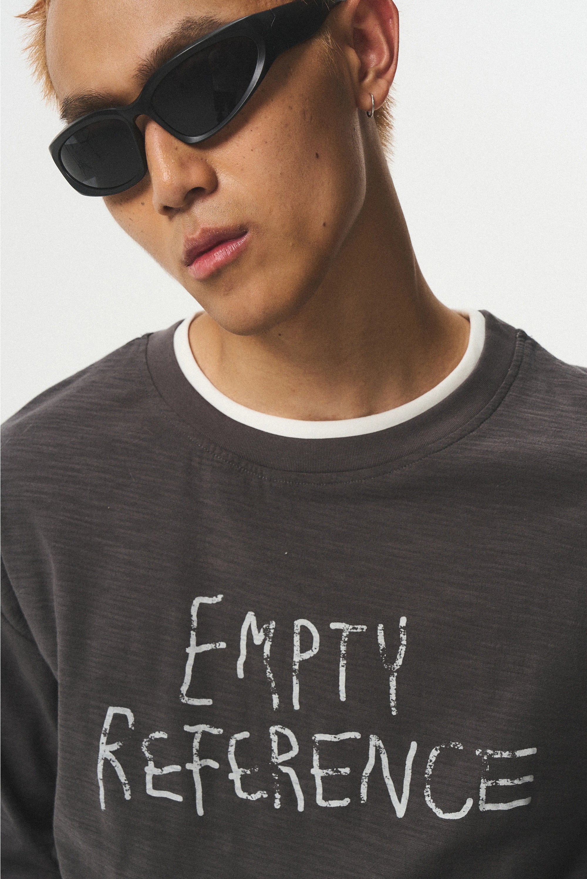 Layered Look Print Shirt