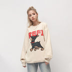 Doberman Graphic Crewneck Sweatshirt