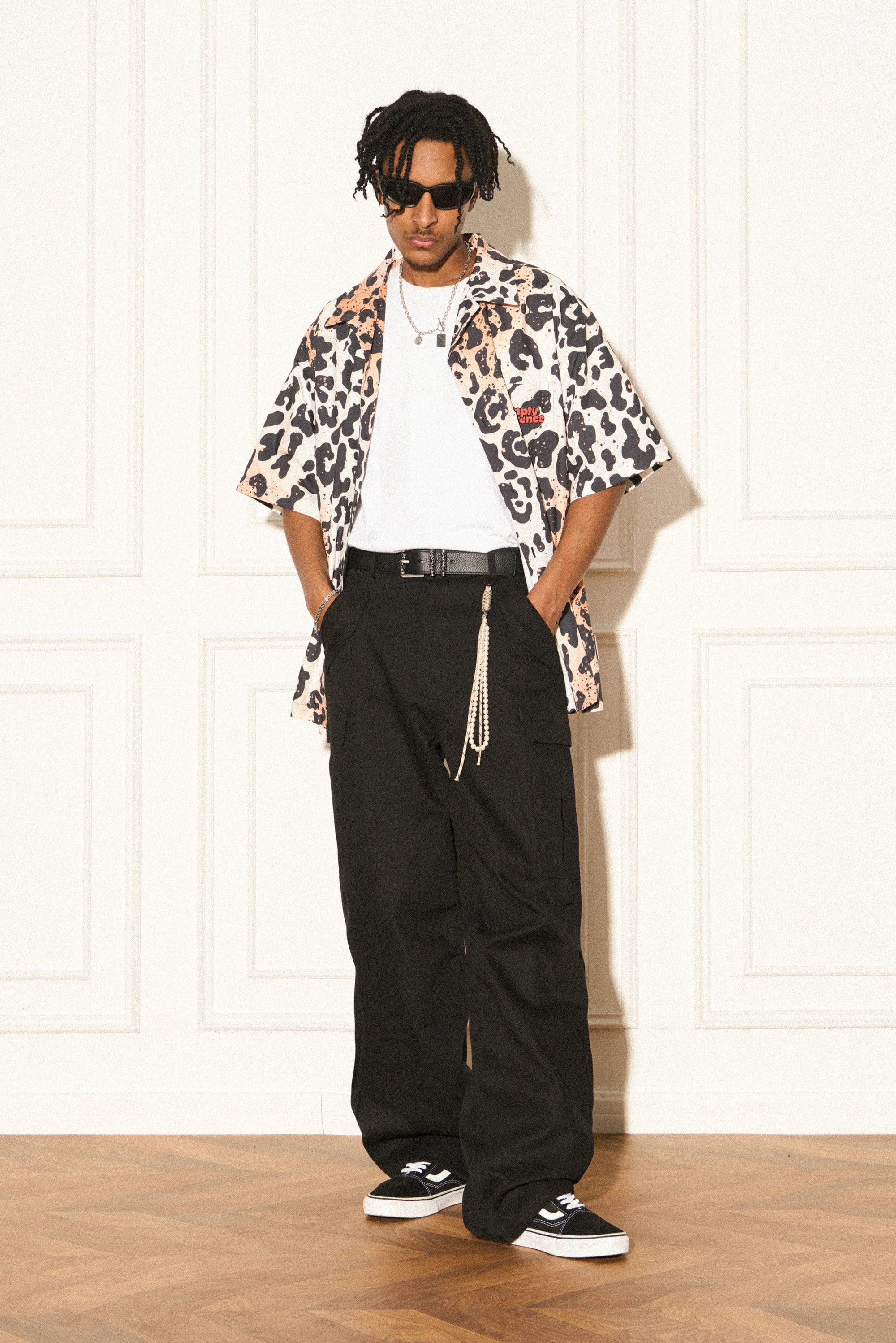 Gradient Leopard Shirt