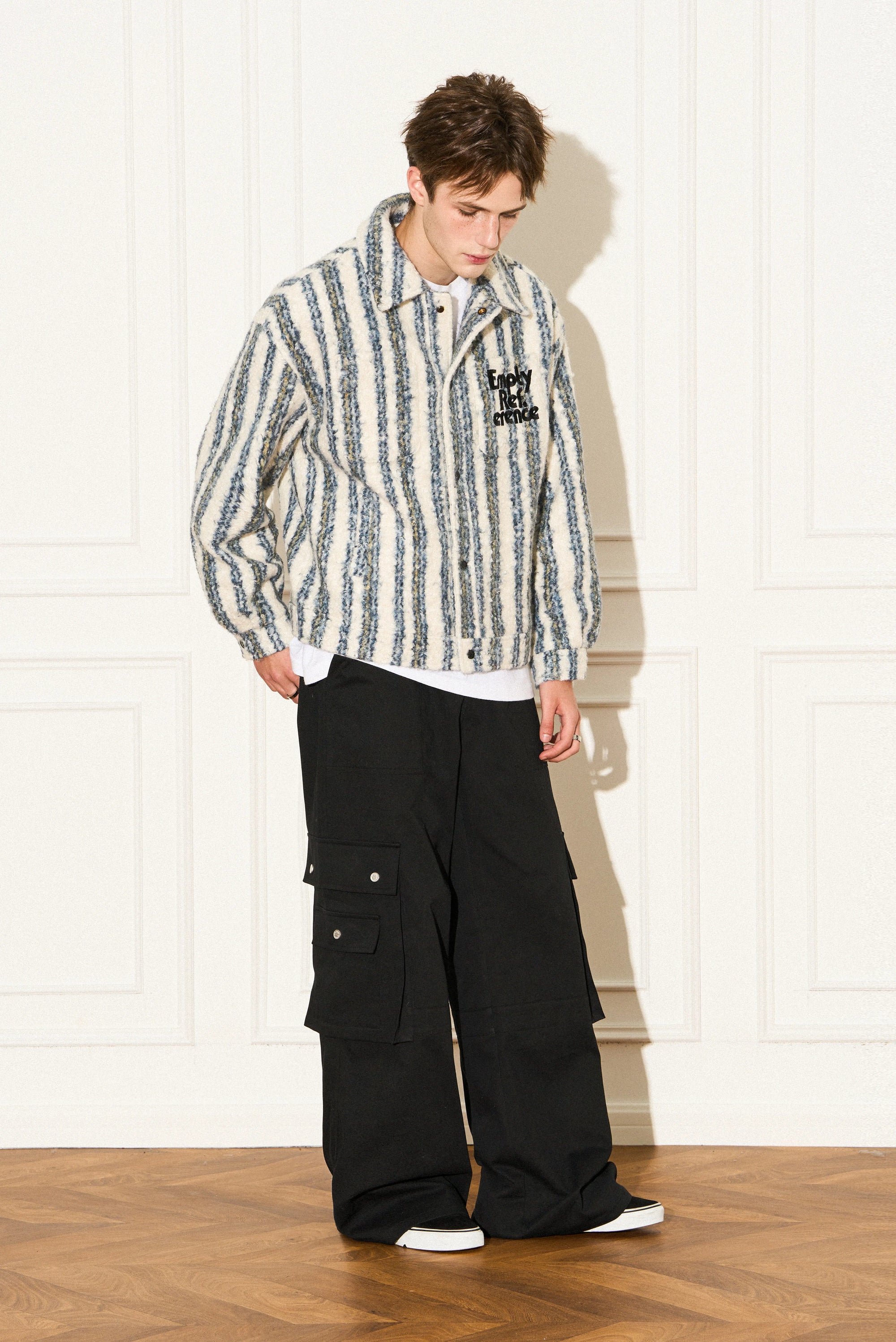 Embroidered Logo Fleece Jacket