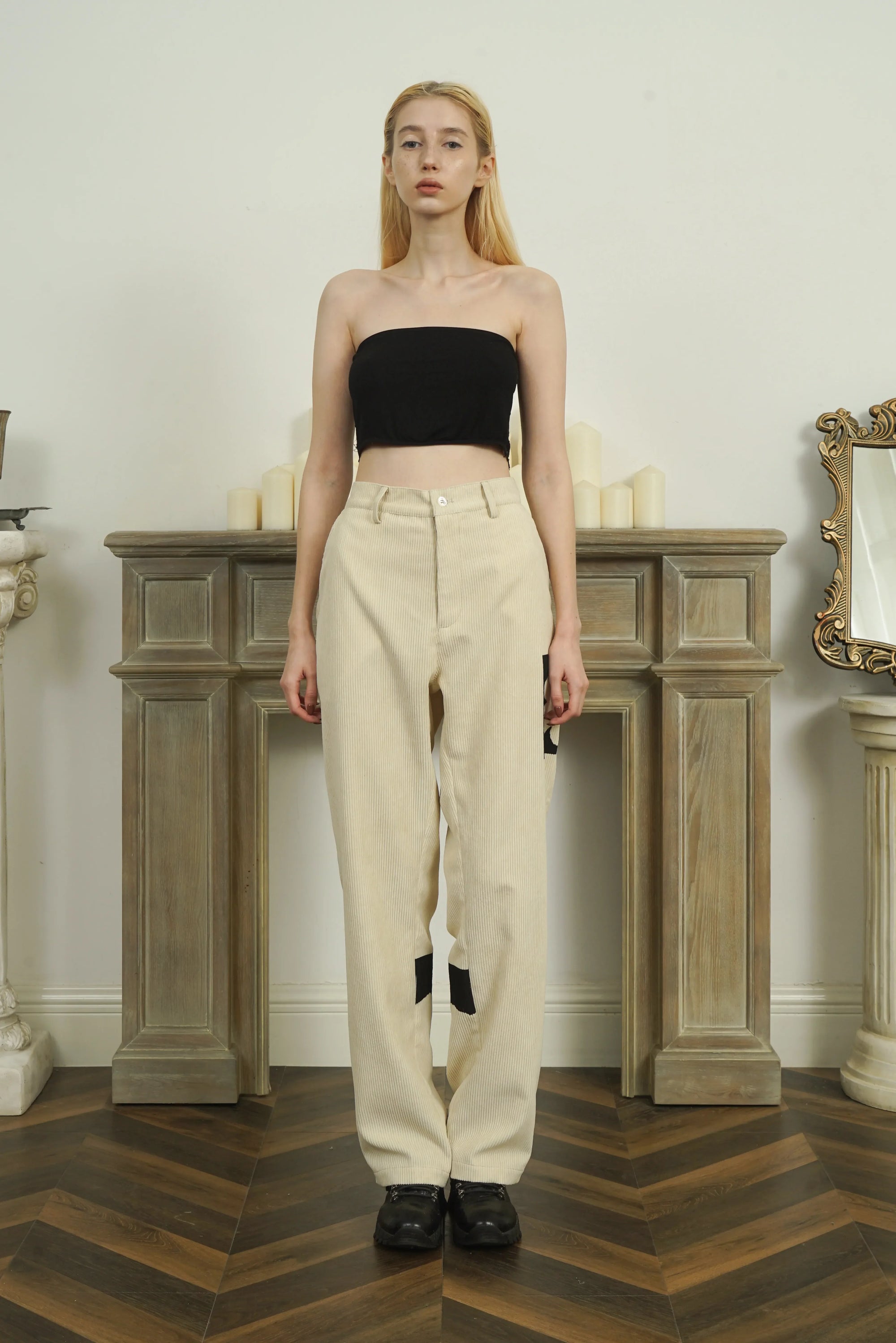 Floral Corduroy Blazer