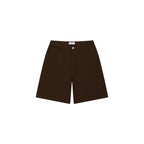 The Washed Utility Short - Garment-Dyed Twill with Custom Hardware & Faded Seams