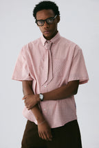 Dusty Pink Scarf Shirt