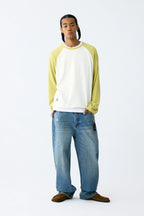 Color-Block Raglan Tee