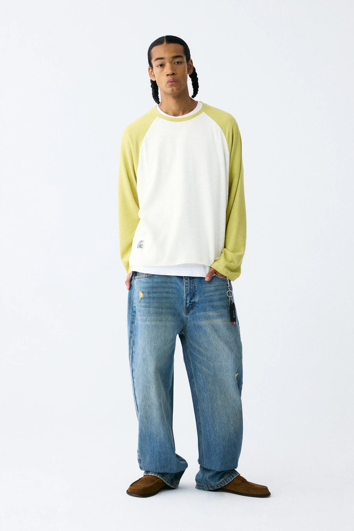 Color-Block Raglan Tee
