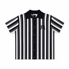 Embroidered Knit Polo Shirt