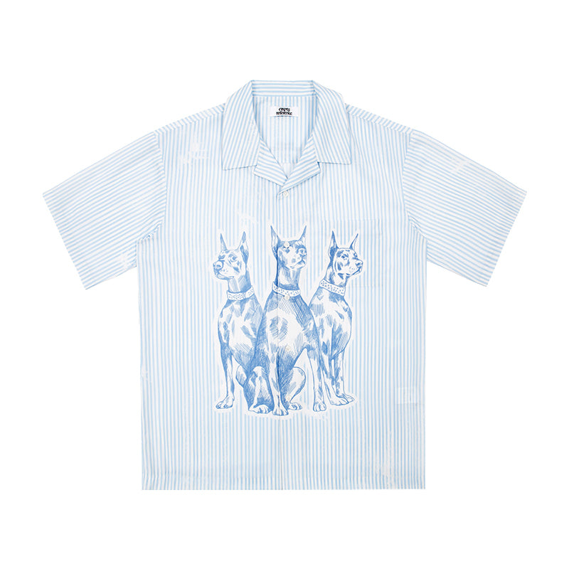 Doberman Sketch Graphic Shirt