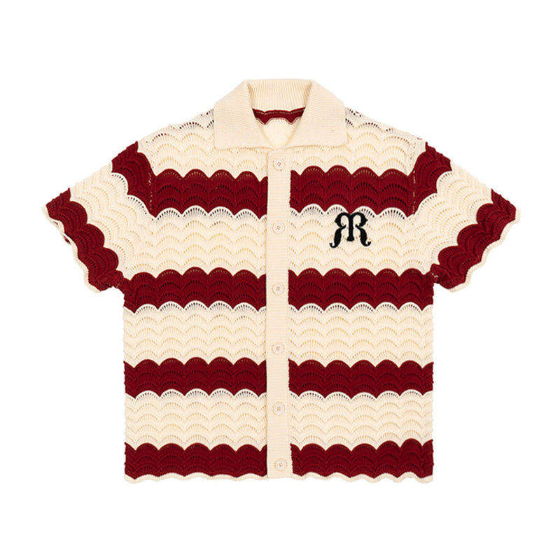 Wavy Weave Textured Shirt