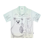 Bear Letter Graphic Shirt